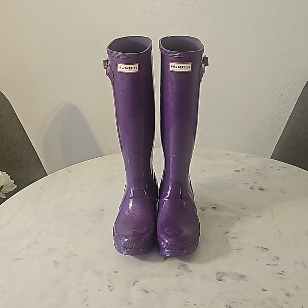 Womens Hunter Tall Rain Boots Size 7